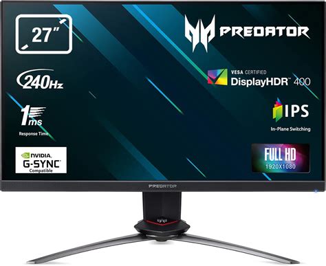 Acer Predator Xb Gx Inch Full Hd Gaming Monitor Ips Panel G Sync