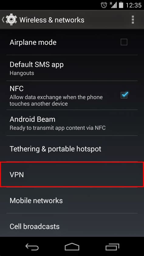 Tutorial Lengkap Pengaturan Internet Menggunakan Vpn Di Android