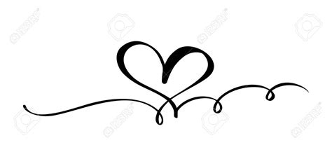 Calligraphy Heart Clipart 19 Free Cliparts Download Images On