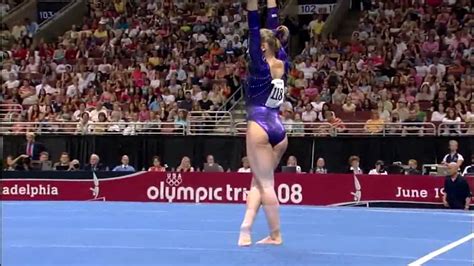 Alicia Sacramone Floor Exercise Olympic Trials Day Youtube