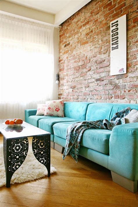 57 Stylish Living Rooms With Brick Walls Interior God