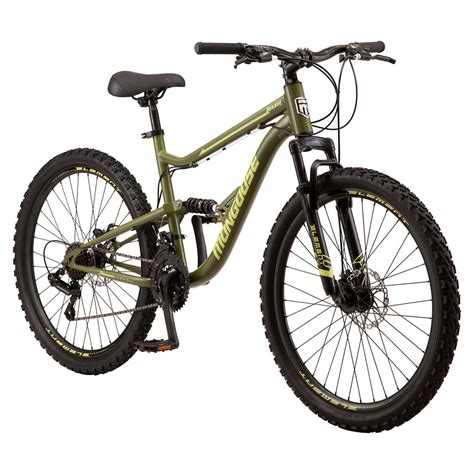 Mongoose Bash Suspension Mountain Bike 21 Speeds 26 Inch Wheels