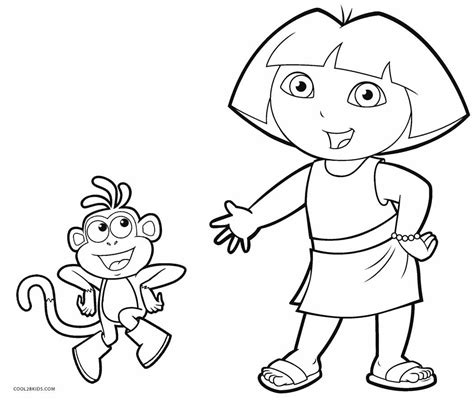 Best coloring pages for kids.coloring for kids. Free Printable Dora Coloring Pages For Kids | Cool2bKids
