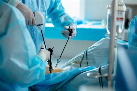 Minimalinvasive Chirurgie Operation über Das Schlüsselloch Überörtliche