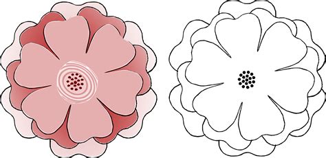 Free Svg Flower Petal Template Large Daisy Petal Template Printable