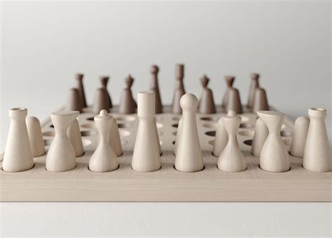 2 Chess Sets With A Minimalistic And Alluring Twist DesignWanted