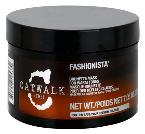 TIGI Catwalk Fashionista Maske für einen warmen Farbton brauner Haare
