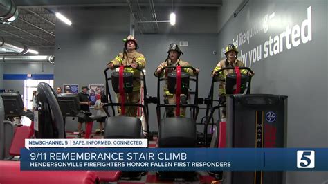 911 Remembrance Stair Climb Held At Gym
