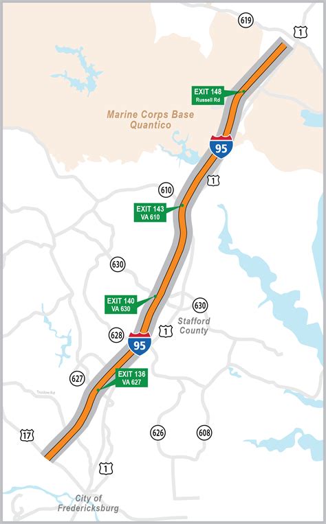 95 Express Lanes Fredericksburg Extension About The Projects