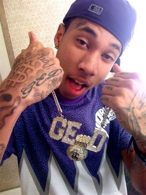 Did tyga get a tattoo for kylie jenner? Tyga Tattoo | Que la historia me juzgue