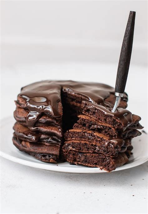 Dark Chocolate Pancakes By Prettysimplesweet Quick And Easy Recipe