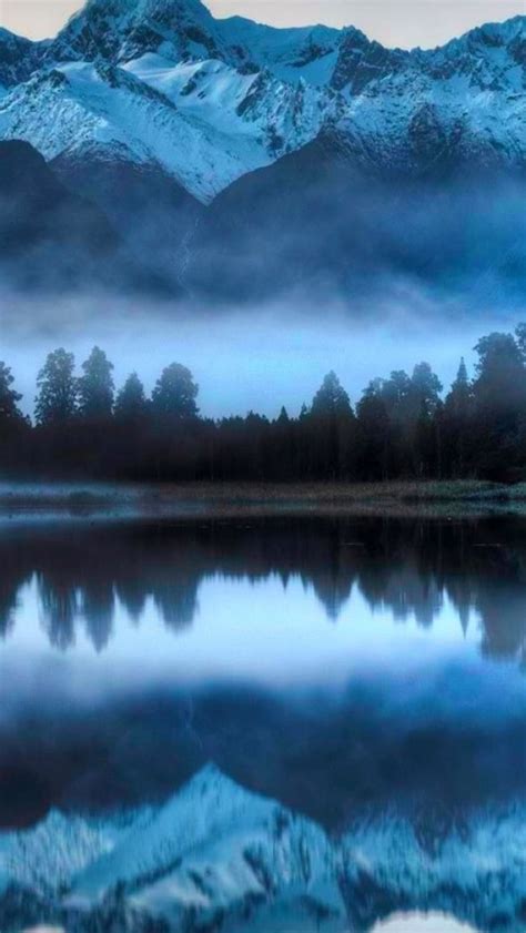 Foggy Lake Iphone Wallpapers Free Download