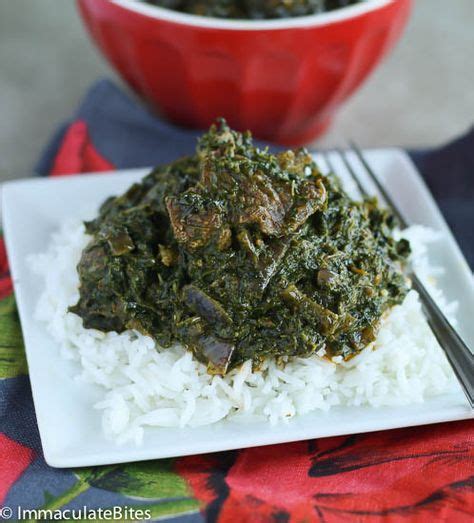 Cassava Leaf Soup Recipe African Food Africa Food African Cooking