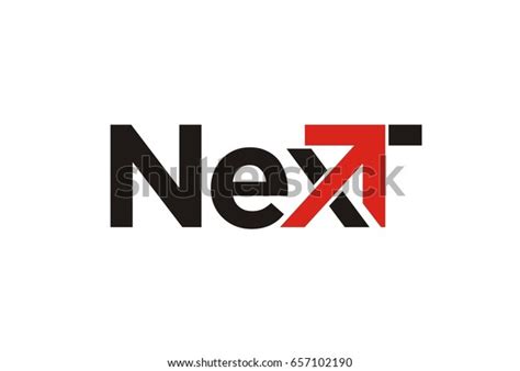 Next Logo Design Stock Vector Royalty Free 657102190 Shutterstock