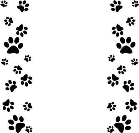 Download Paw Print Clip Art Dog Powerpoint Template Transparent Dog