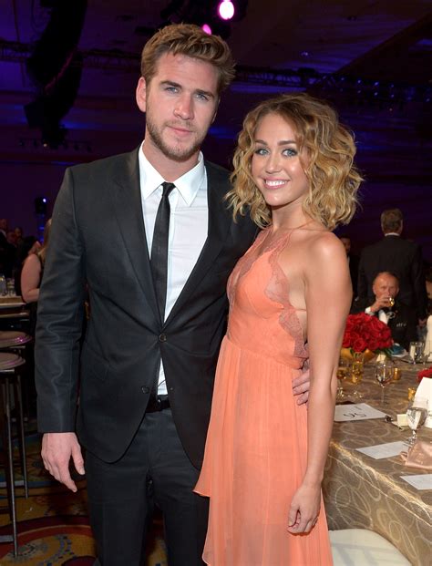 Miley Cyrus And Liam Hemsworth Match For Lukes S Themed Birthday