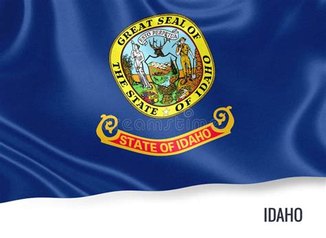 Us State Idaho Flag Stock Illustration Illustration Of Patriotism