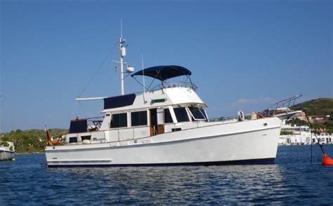 Grand Banks 46 Classic For Sale Trawler With Teak Laid Decks And A
