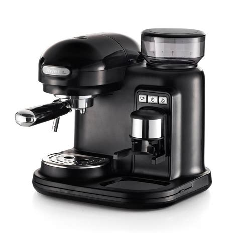 Espresso Coffee Machine With Integrated Coffee Grinder Ariete