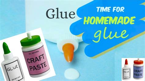 Diy Homemade Glue For Paper Crafts Crafty Heart Youtube