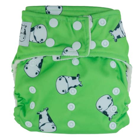 Bamboo Cloth Diaper Moo Moo Kow And Friends