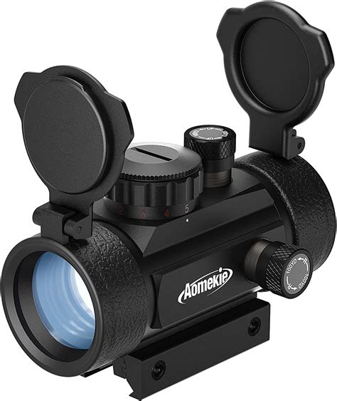 Aomekie Airsoft Red Dot Sight Scope With 11mm 20mm 22mm Weaver
