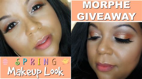 🌸spring🌸 Glam Makeup Look Morphe Giveaway Closed Youtube