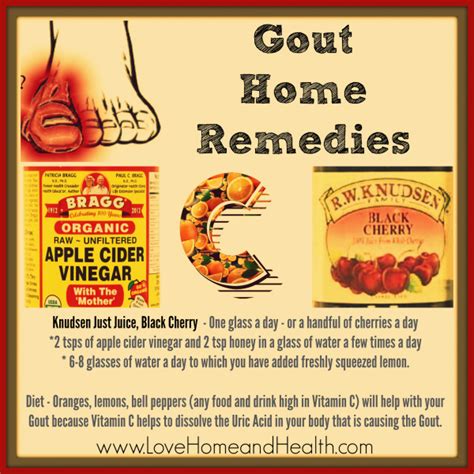 A Gout Home Remedy That Will Give You Serious Pain Relief Love Home