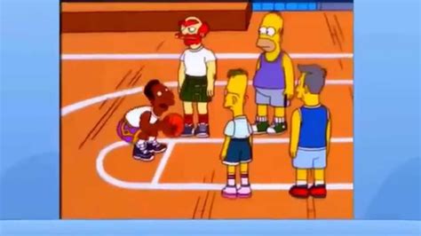 Simpsons Carl Basketball Youtube