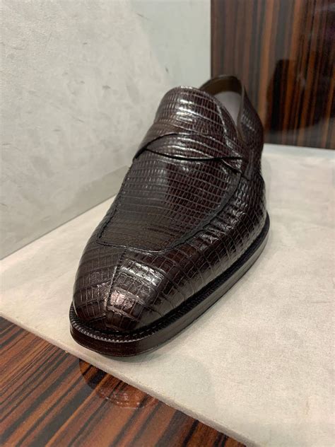 Tom Ford Crocodile Loafer Shoes In Brown Grailed
