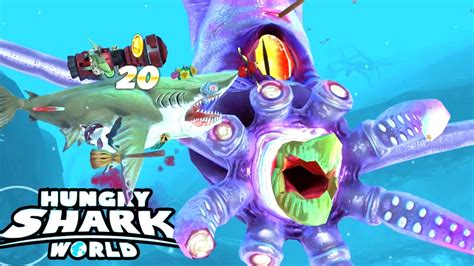 New Colossal Squid Boss Hungry Shark World Hsw Update New
