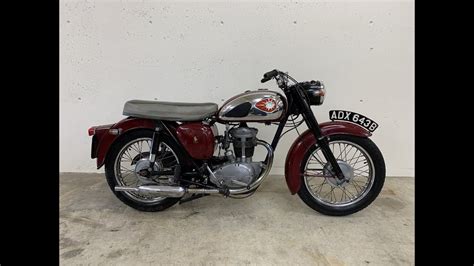 1963 Bsa C15 Brown Motorcycle Co Youtube
