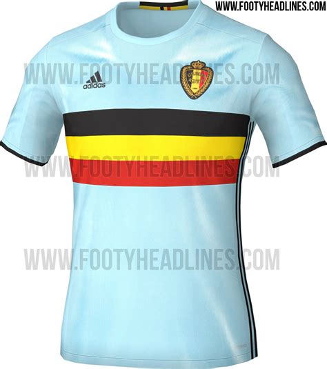 Adidas performance rbfa belgien trainingsshirt em 2020 herren rot. Belgien EM 2016 Auswärts-Trikot geleakt - Nur Fussball