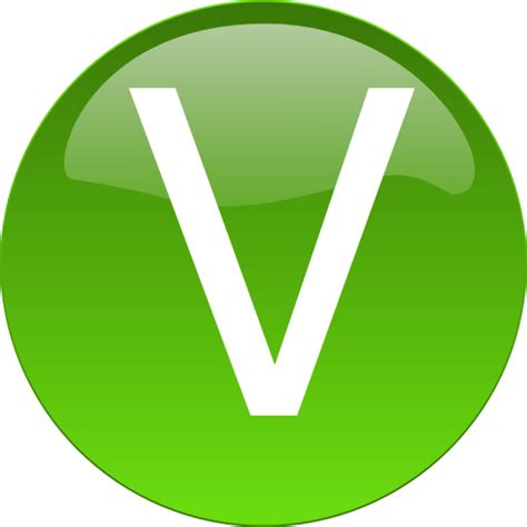 Transparent Png V Bucks Logo Download High Quality V Logo Green