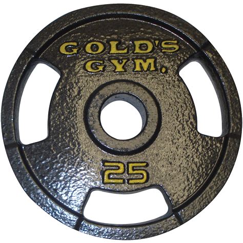 Golds Gym Olympic Grip Weight Plate Single