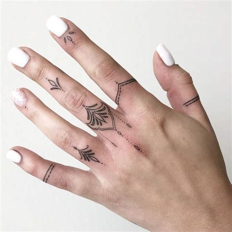 Tiny Finger Tattoos That Define Perfection TattooBlend