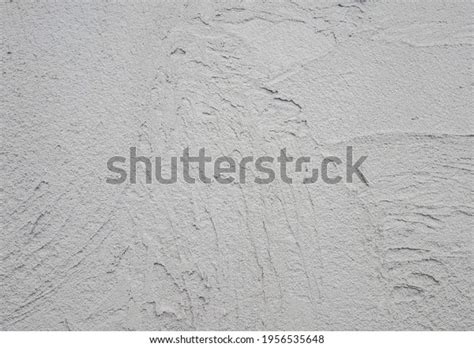 Decorative Plaster Grey Wall Texture Background Stock Photo 1956535648