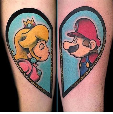 110 romantic couple tattoos to honor your relationship. 60 Meaningful Unique Match Couple Tattoos Ideas | Mario ...