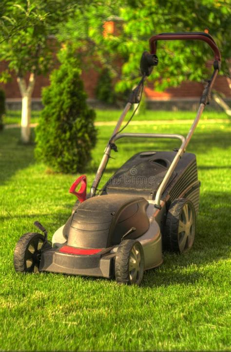 Lawn Mower Stock Photo Image Of Garden Lawn Park Care 31152082