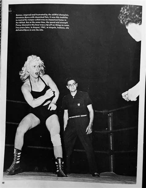 Wrestling Revue Magazine Dec 1961 Female Wrestlers Womens