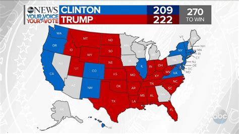 Use the buttons below the map to share your forecast. 2016 Election Results: Florida, Washington Video - ABC News