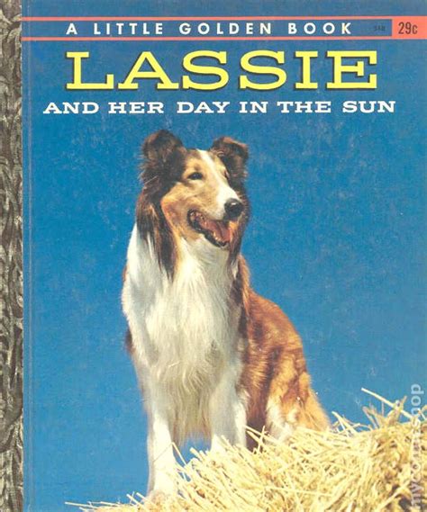 Lassie Little Golden Book 1958 Comic Books