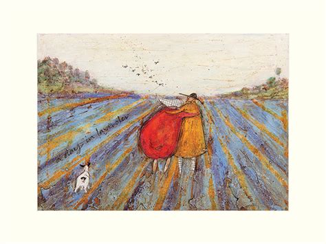 Sam Toft A Day In Lavender Pre Framed Art Print The Art Group