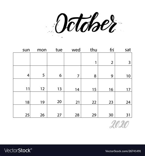 Get Monthly Calendar 2020 Calendar Printables Free Blank