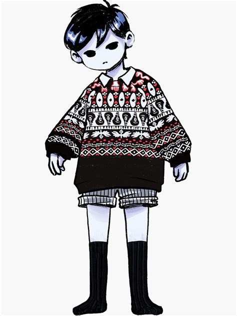 Christmas Omori Sticker For Sale By Theeflea Redbubble