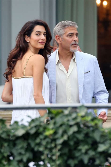 George And Amal Clooneys Twins Spotted In Public For The First Time In