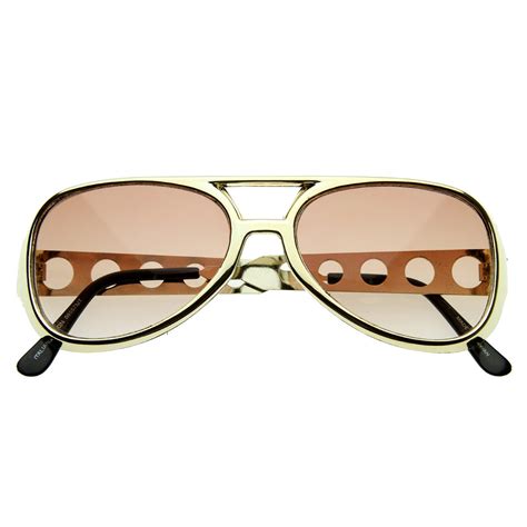 Classic Tcb Elvis Celebrity Style Aviator Sunglasses Sunglassla
