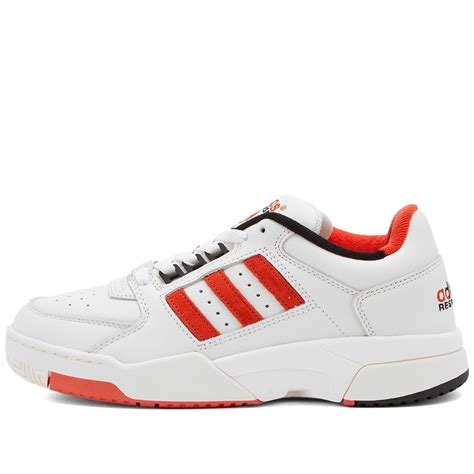 Adidas Torsion Response Tennis Lo W Cloud White And Red End Kr