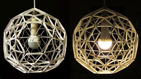 If not, grab someone handy. DIY lamp (geodesic sphere) - learn how to make a paper ...