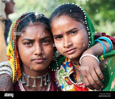 Gadia Lohar Nomadic Rajasthan Teenage Girls Indias Wandering Stock